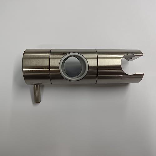KES Duschhalterhalterung, Metall, Silber, Gebürstet, Wandmontage