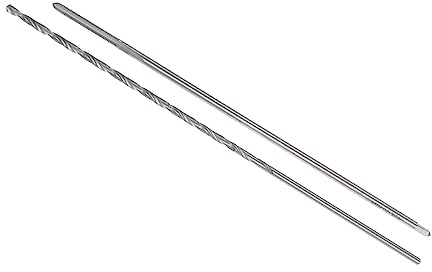 CoCud Macho y Taladro Juego M3 x 0.5 Rosca 150mm Longitud Macho Métrico | 1 Juego, 2.5mm Diámetro, Máquina Rosca Macho y Helicoidal Taladro Kit, Extra Largo, para Roscado