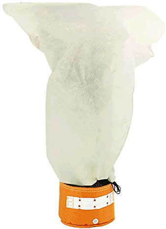 Pflanzenvlies-Frostschutzhülle, Pflanzenkältebeutel, Pflanzenvlies-Frostschutz, for Bäume, Sträucher und Pflanzen (Größe: 90 x 150 cm) (Farbe: einfarbig, Größe: 60 x 110 cm) (Farbe: einfarbig, Größe: