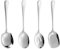 BAIYSFFG Serving Spoons Large,4 Pcs Stainless Steel Buffet Serving Spoon Long Handle Soup Spoons Cooking Spoon Kitchen Tool for Serving Kitchen Cooking Restaurant Banquet