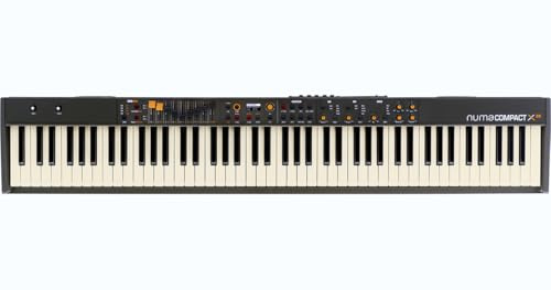 Studiologic - NUMA COMPACT X SE – Klavier, Orgel und digitaler Synthesizer mit 88 Noten, halbgewichtete Haptik – Verstärkung 2 x 10 W