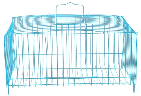BESPORTBLE Portable Tragbare Tiertransportbox Für Kleintiere Hamster Papageien Und Mehr Reisekäfig Mit Sicherem Design Für Unterwegs Großzügiger Platz Für Kleine Haustiere