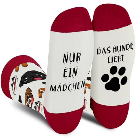 AGRIMONY Lustige Socken für Frauen Mama Teenager Mädchen Oma Freundin Sie–Niedliche Verrückt Flippig Niedlich Valentinstag Muttertag Weihnachtsstrumpf Geschenke