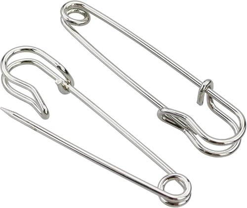 20 pezzi spille da balia grandi, spillone per vestiti, spilla balia grande, in metallo, per Bambole, artigianato fai da te, creazione di gioielli, cucito di abiti