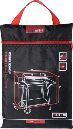 ABRUS® Housse de protection extérieure pour barbecue - Étanche - Convient à la plupart des barbecues (95 x 50 x 75 cm)