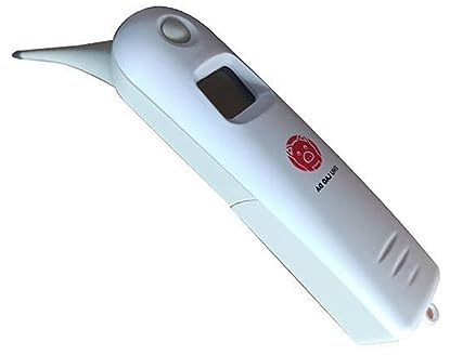 RALIYATX Moniteur de température professionnel pour animaux de compagnie vétérinaires pour chiens, chats, animaux de la ferme numériques