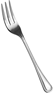 Salvinelli Queen 3 Dents Fourchette à gâteaux, 2,5 mm, en Acier Inoxydable