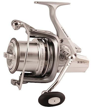Trabucco Mulinello da Pesca Lancer XTR 8000 per Pesca a Fondo Surfcasting Beach Ledgering da Lancio con Babina Grande Che Permette la Fuoriuscita Fluida del Filo per Raggiungere Distanze Maggiori
