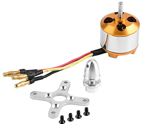 RC Motor, Hochleistungs-2814 mit 2kg Schub für 3-4S Batterien, Brushless Motor für Starrflügel-Flugzeuge, Drohnen und Elektro-Modellautos, Modellbau und Luftfahrt Enthusiasten