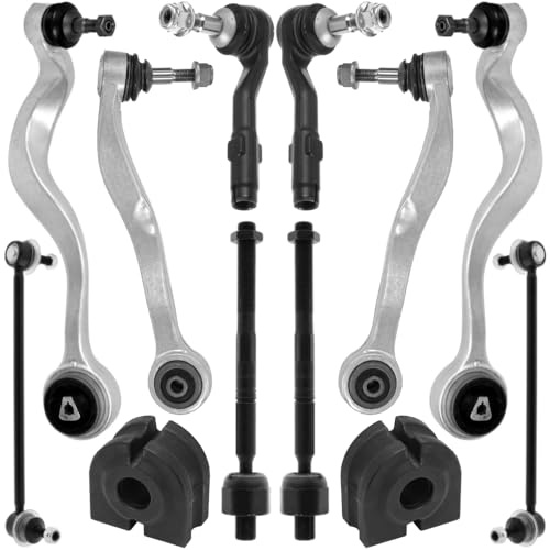 Querlenker Satz vorne passend für 5ER 5 E60 E61 520D 525D 530D 535D Querlenker, Traggelenk, Koppelstange 12 Teilig