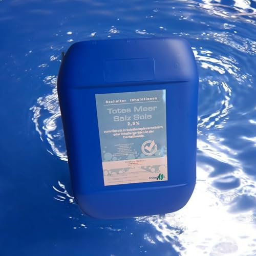10 Liter TotesMeer Sole 2,5% Bocholter Inhalationen