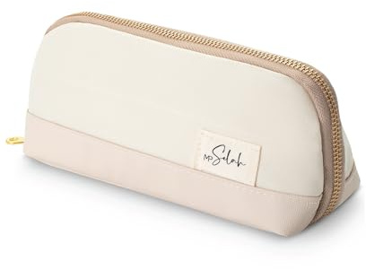 Mr. Pen- School Pencil Case, Cream, Durable Large Capacity Pencil Pouch for Students, Pen Case for School Supplies, Compact Storage for Pens, Pencils and Accessories