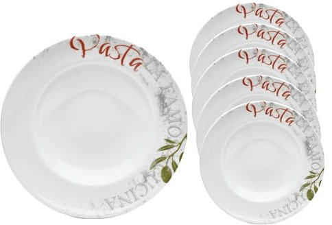 Van Well Lot de 6 assiettes à pâtes (Famosa)