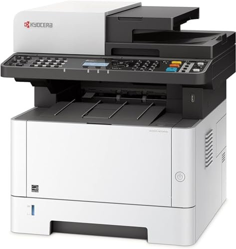 Kyocera Ecosys MA4000fx Multifunktionsdrucker Schwarz Weiss. 40 Seiten pro Minute. Drucker Scanner Kopierer, Fax, Laserdrucker Multifunktionsgerät mit Mobile-Print