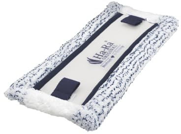 Ha-Ra Bodenwischtuch Mach 6 für ERA 38cm I langlebiger Boden-Wischer zur Reinigung für Böden & Wände I Bezug für Wischmop aus 100% Polyester-Mikrofaser I reinigungsstark & saugkräftig