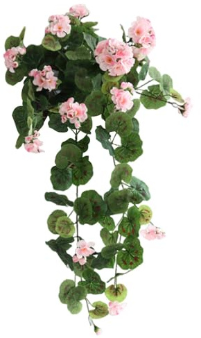 Derwrtup Artificial Begonia Flowers, Artificial Begonia Flowers, Hanging Simulation Begonia, Simulation Flowers for Indoor and Outdoor Plants, Artificial Silk Begonia Flowers for Garden Patio