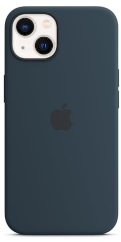 Apple Silikon Case mit MagSafe (für iPhone 13) - Abyssblau