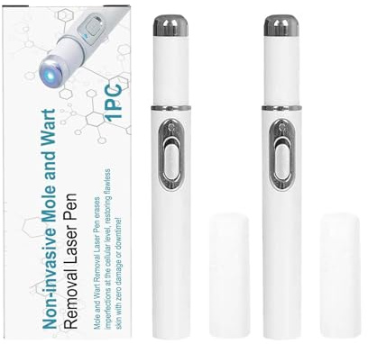 Nicht-invasiver Stift zur Entfernung von Muttermalen und Warzen, Stift zur Entfernung von Hautflecken, Entferner dunkler Flecken für Gesicht und Körper, Warzenentferner Muttermal Entferner