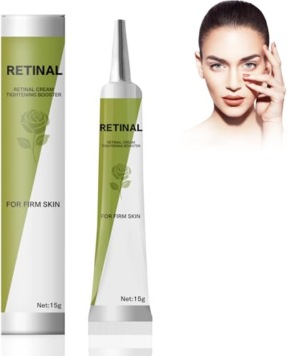 Retinol Tightening Booster, 15ml Creme Contour Des Yeux | Retinol Crème Anti Poche Sous Les Yeux, Crème Anti Cernes et Rides Instantané, Poche sous les yeu