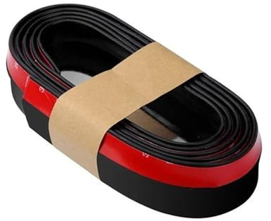 Lame Pare-Chocs Avant Protection Universelle en Caoutchouc pour Pare-Chocs Avant (2,5 M) Spoiler Avant