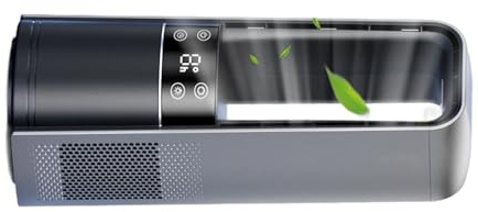 GMBYLBY Ventilador De Enfriamiento Motor Doble con Motor Un Temporizador Sin Escobillas Escritorio USB Luz Nocturna para Enfriadores Oficina En Casa USB Temporizador Luz Nocturna