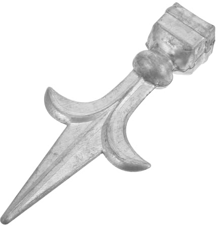 Yardenfun Terminali per Recinzioni in Ferro Antiruggine Cappucci per Ringhiere Domestiche Resistenti AI Graffi Puntali per Cancelli di Recinzioni per Giardino e Fattoria Set da 30 Pezzi