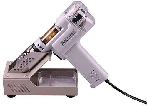 Hanchen Elektrische Entlötpistole Lötkolben Elektrothermo Zinn Sauggerät Lötsauger mit Einzelluftpumpe High Power S-997P für Ersatz und Reparatur