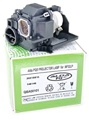Alda PQ Premium, Lampada per proiettori compatibile con NEC UM301W, UM301Wi, UM301X, UM301Xi, NP32LP, 100013962, Lampada con alloggiamento