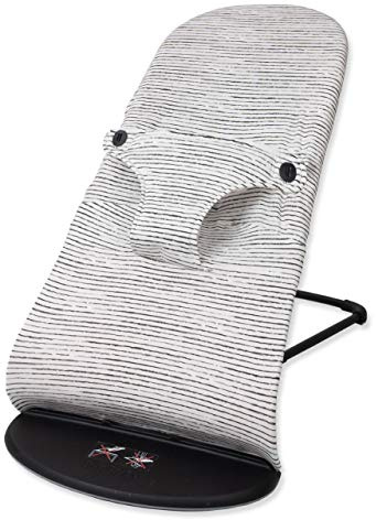 Babyline BORAGRIS Schutzhülle für Babybjörn Balance, Soft und Bliss (Streifen Jersey)