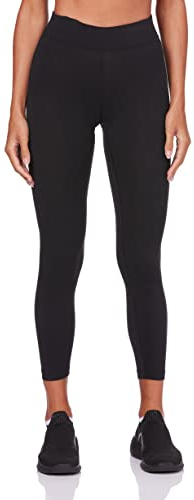 Nike Damen W Nsw Essntl Lggng 7/8 Lbr Mr Leggings, Black/White, S EU