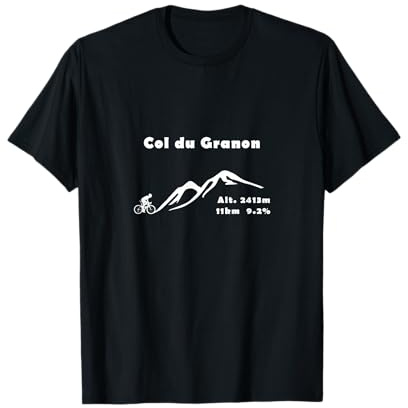 Col du Granon Vélo France Alpes Tour Cyclisme T-Shirt