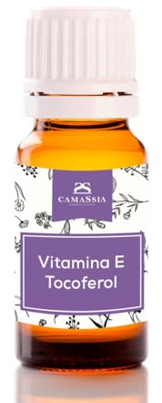 Camassia Vitamina E - Tocoferol | Vitaminas | Tocoferoles concentrados naturales para evitar enranciamiento de cosméticos y aceites | 30ml