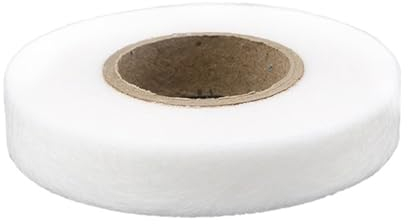 SXZBTWIJ Saum-Band Doppelseitiges Vlies-Futter, selbstklebendes Klebeband for Kleidung, Bügelsaum, gefüttert, doppelseitig klebende Netzfolie, DIY-Nähzubehör BüGelsaumband (Color : 2cm White G438A)