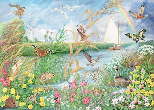 Ravensburger Norfolk Broads 1000 Piece Jigsaw Puzzles for Adults and Kids Age 12 Years Up