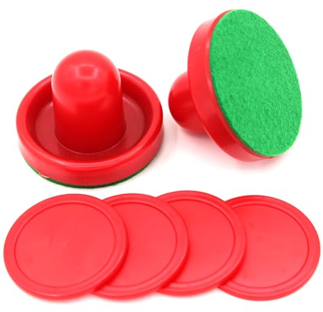 Air Hockey Pusher Air Hockey Torhüter Eisschieber Tische Spiel Griffe Ball Schlägel Torhüter Set