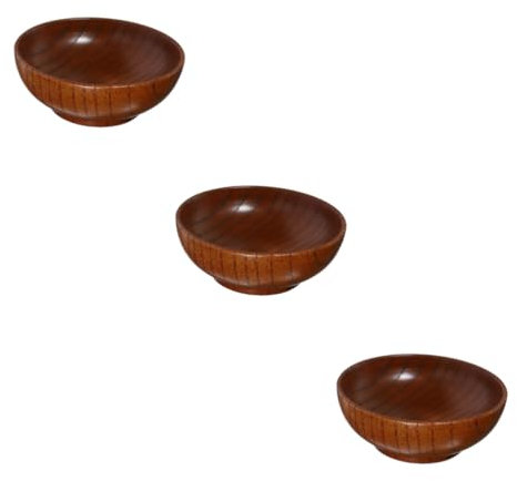 Cabilock 3 Pezzi Piccoli Piatti In Legno Vassoio Per Calabash Ciotola Da Portata Vassoio Da Portata Di Soia Ciotole Per Salsa Immersione Ciotole Per Condimenti Tazze Per Gelatina Piatto