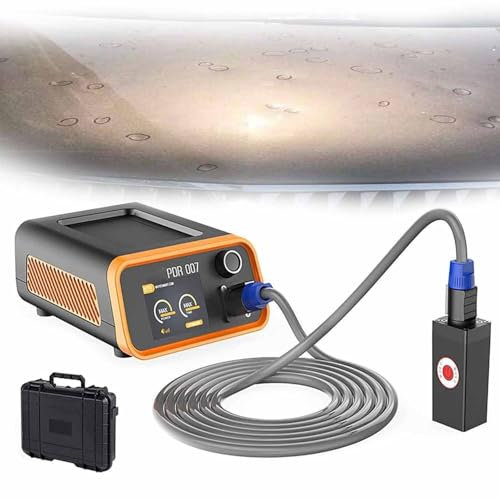 DPLXQPP Débosseleur Professionnel à Induction,Prd007 pour Réparer Les Bosses en Tôle sans Ponçage Ni Peinture,Idéal pour Les Dégâts De Grêle,800w