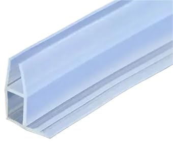Joint De Porte De Douche Joint de fenêtre en caoutchouc de Silicone FUH, 5M, bande météo en forme d'angle for porte, bouchon de tirage for panneau acoustique de salle de douche 6/8/10/12mm Pour Verre