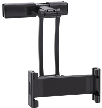 Sxhlseller Soporte para Tableta para Reposacabezas de Automóvil, Brazo de Extensión Ajustable 3 en 1, Soporte Ajustable para Automóvil para Asiento Trasero, Elementos Esenciales para