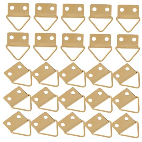 DOITOOL Boucles pour Cadres Photo 150 Pièces, Crochets Métalliques Triangulaires Suspendre Murale, Accessoires pour Tableaux à L'Huile, Adaptés pour Galerie et Maison