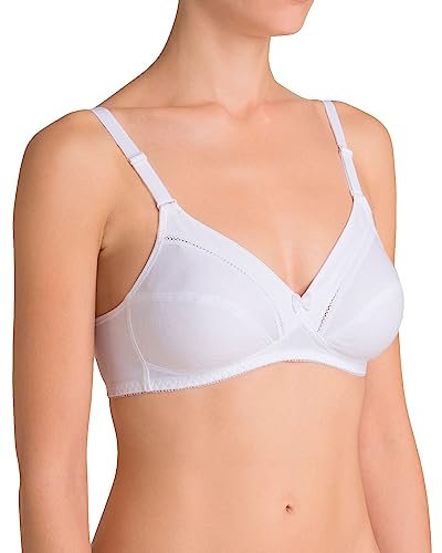 Triumph Womens Cotton Classic Stretch N Bra, White, 38B UK