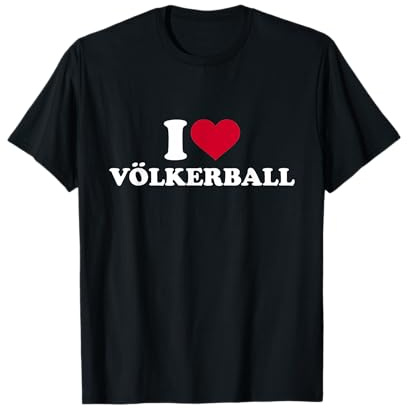 Ich liebe Völkerball T-Shirt