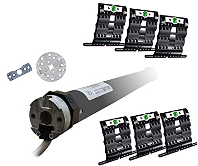 Rolladen Renovierungskit mit smarotech Mechanik-Set SW40 und Rollladenmotor Selve SE Pro 1/10 mit 10 Nm (bis 4,3 qm)