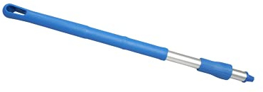 HACCP Besen, Schrubber & Stiele in blau - Besenstiel Alu 65 cm