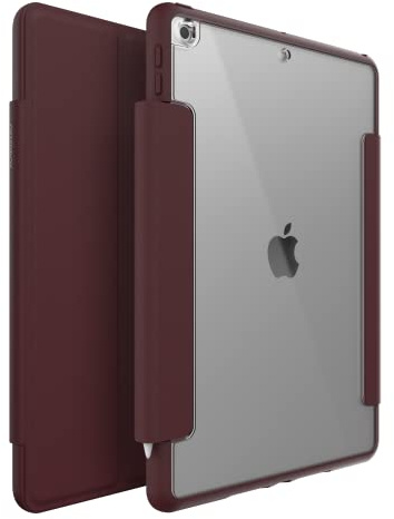 OtterBox Folio Hülle für iPad 10.2 Zoll (9. 8. 7. Gen), Ripe Burgundy | Für iPad 10.2 (2021/2020/2019), stoßfeste, sturzsichere, ultradünne Schutzhülle