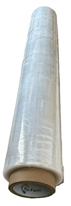 Re-Form Stretchfolie Transparent Wickelfolie, 50cm / 250m, Folie Für Möbel & Umzug, Umzugsfolie, Palettenfolie, Handstretchfolie, Verpackungsfolie auf Rolle, Strechfolienrolle (6)