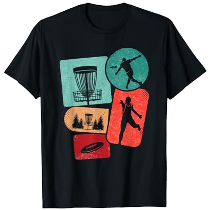 Discgolf Disc Golf Jungen Kinder Herren Discgolfer T-Shirt