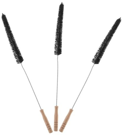 Cabilock 3pcs Dryer Vent Cleaner Kit Flexible Brush Vacuum Attachment for Efficient Lint Removal Chimneys and Dryer Vents for Use