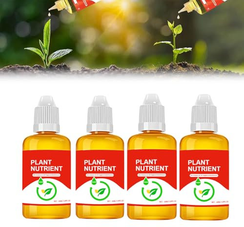 4 Stk Wurzelaktivator, 50ml Bewurzelungshilfe Flüssig, Dünger Zimmerpflanzen Bodenaktivator Bewurzelungspulver Wurzelstimulator Für Pflanzen, Grünpflanzendünger Pflanzenwurzelnährlösung