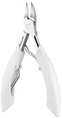 Nuovo tagliaunghie per rimuovere le unghie incarnite, forbici per cuticole, strumenti per tagliare le unghie, pedicure, manicure, bianco